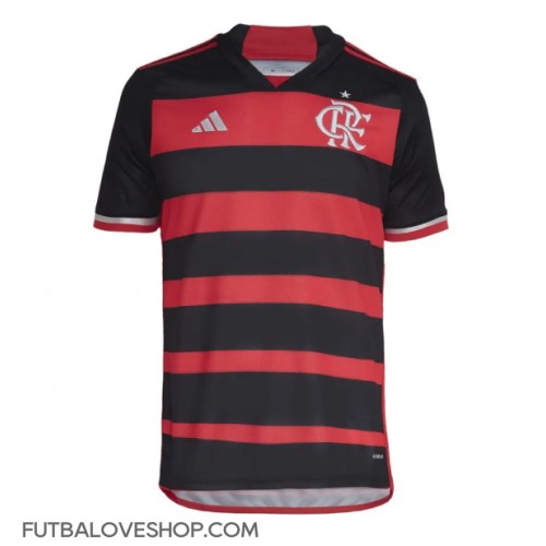 Dres Flamengo Domáci 2024-25 Krátky Rukáv